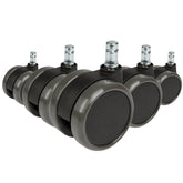 5x ROLO 11mm/65mm Hard floors - Castors