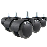 5x ROLO M10/50mm Hard floors - Castors