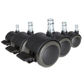 5x ROLO STOP 11mm/50mm Hard floors - Castors