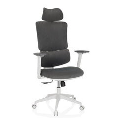 ERGOMY WF | Fabric | Frame: White - Home Office Chair