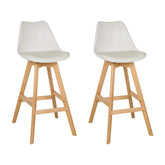 SCANDI HIGH | Set of 2 / 2 chairs - Bar stool