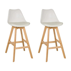 SCANDI HIGH | Set of 2 / 2 chairs - Bar stool