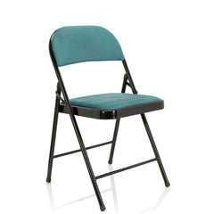 TUDELA I | Velvet fabric - Folding chair