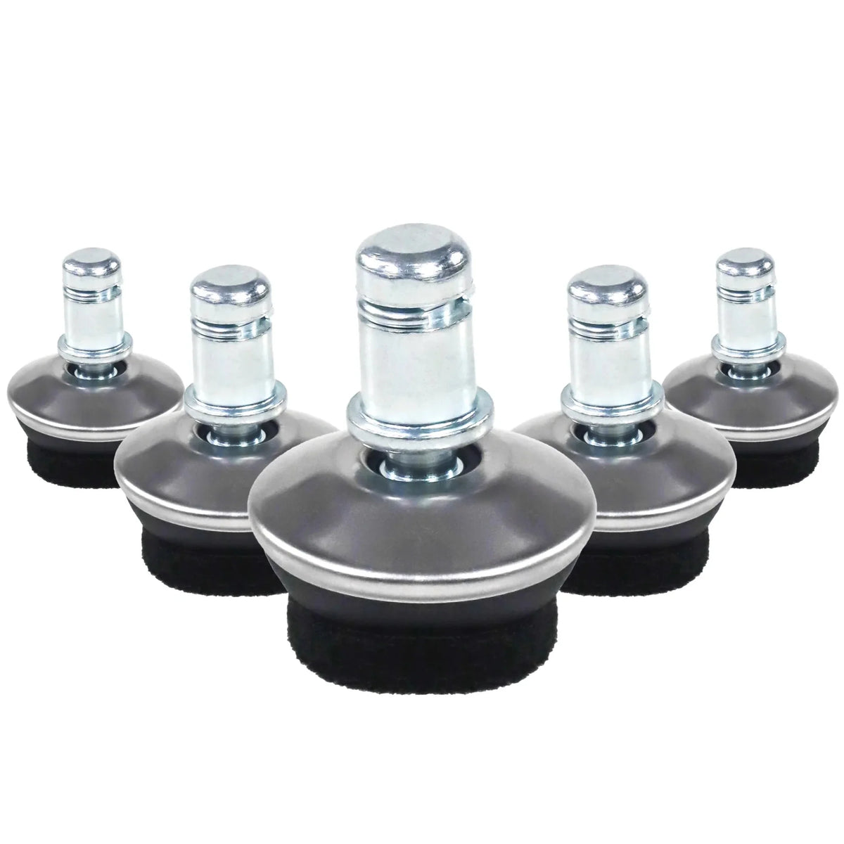 5 x STAND FZ | 11 mm | felt glides | hard floor - Chair glide