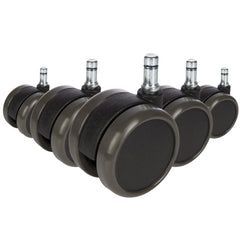 5x ROLO 10mm/65mm Hard floors - Castors