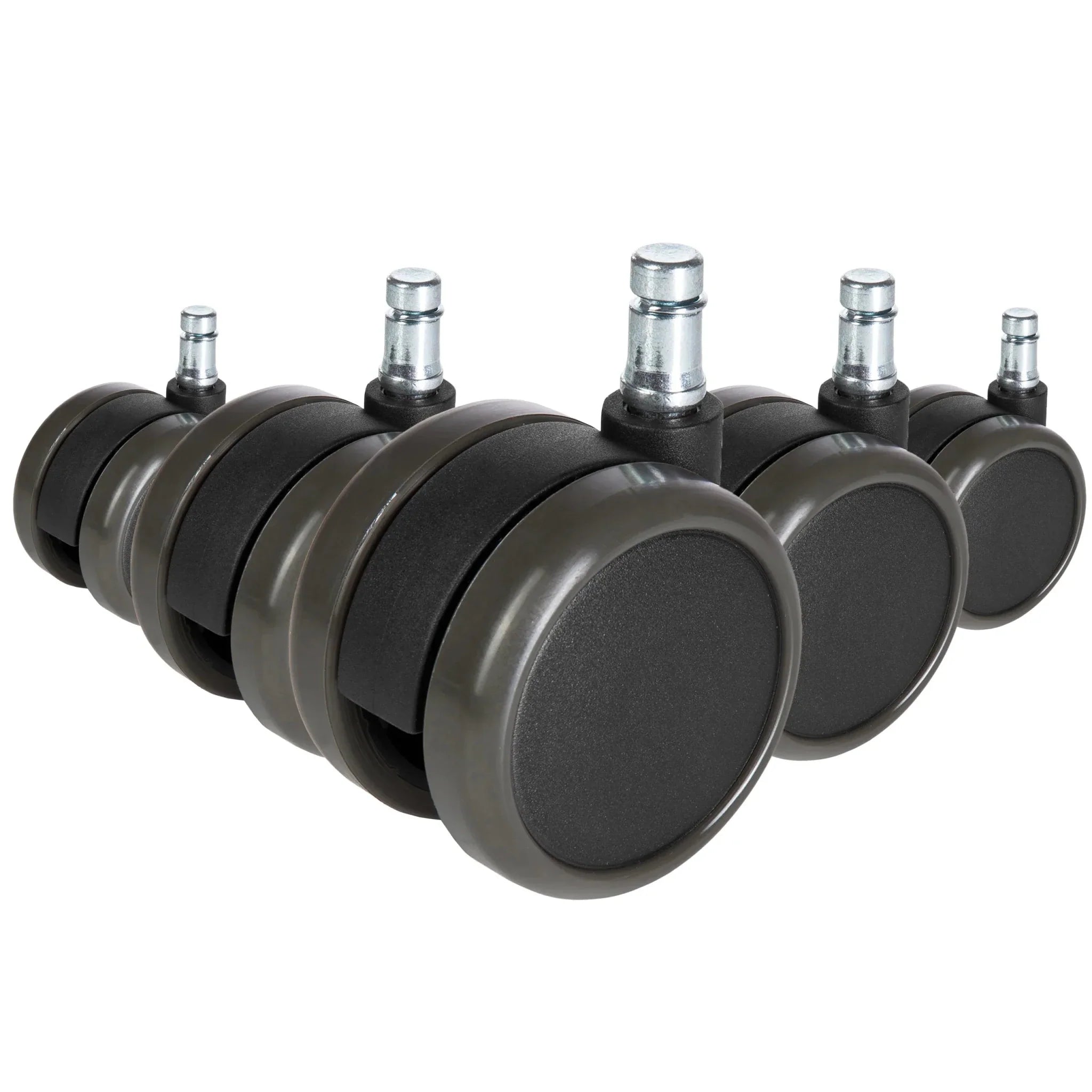 5x ROLO FREE 10mm/65mm Hard floors - Castors