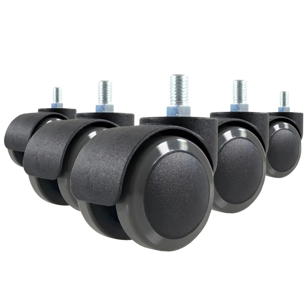 5x ROLO M10/50mm Hard floors - Castors