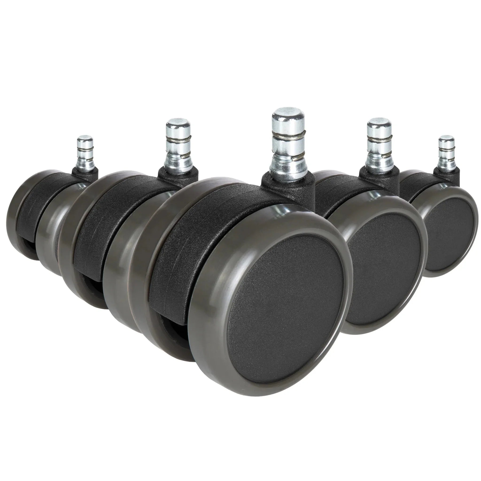 5x ROLO No-Noise 11mm/65mm Hard floors - Castors