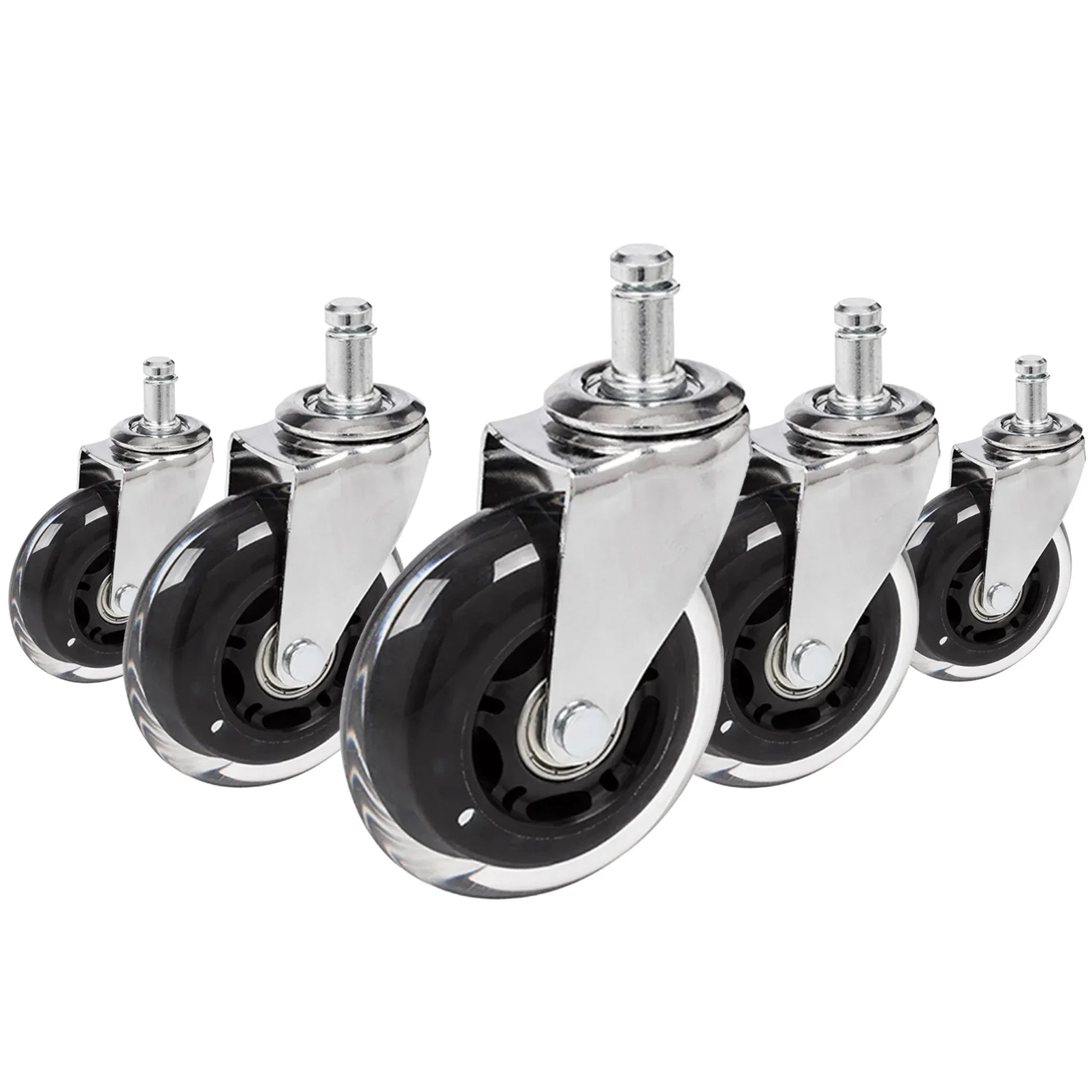 5x ROLO SKATE CT 11mm/75mm Hard floors - Castors