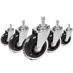 5x ROLO SKATE CT 11mm/75mm Hard floors - Castors