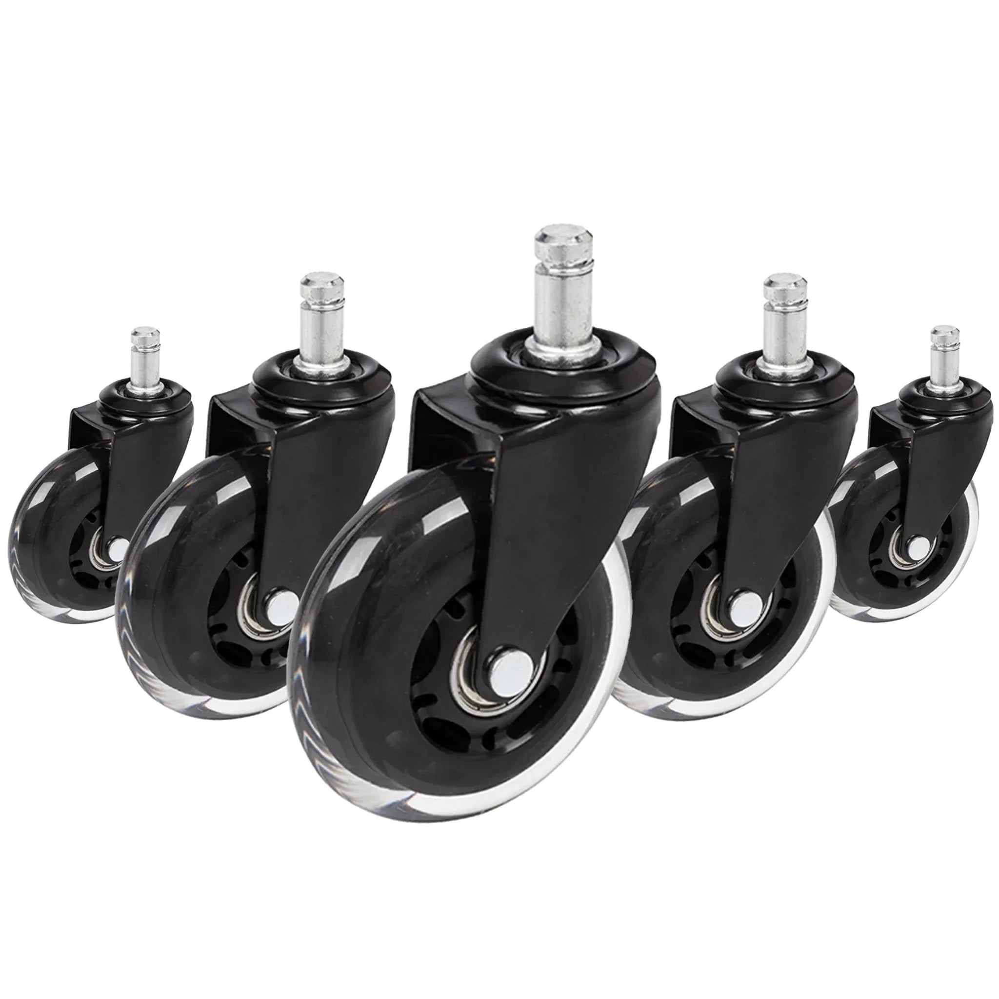 5x ROLO SKATE ST 11mm/75mm Hard floors - Castors