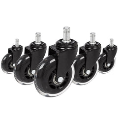 5x ROLO SKATE ST 11mm/75mm Hard floors - Castors