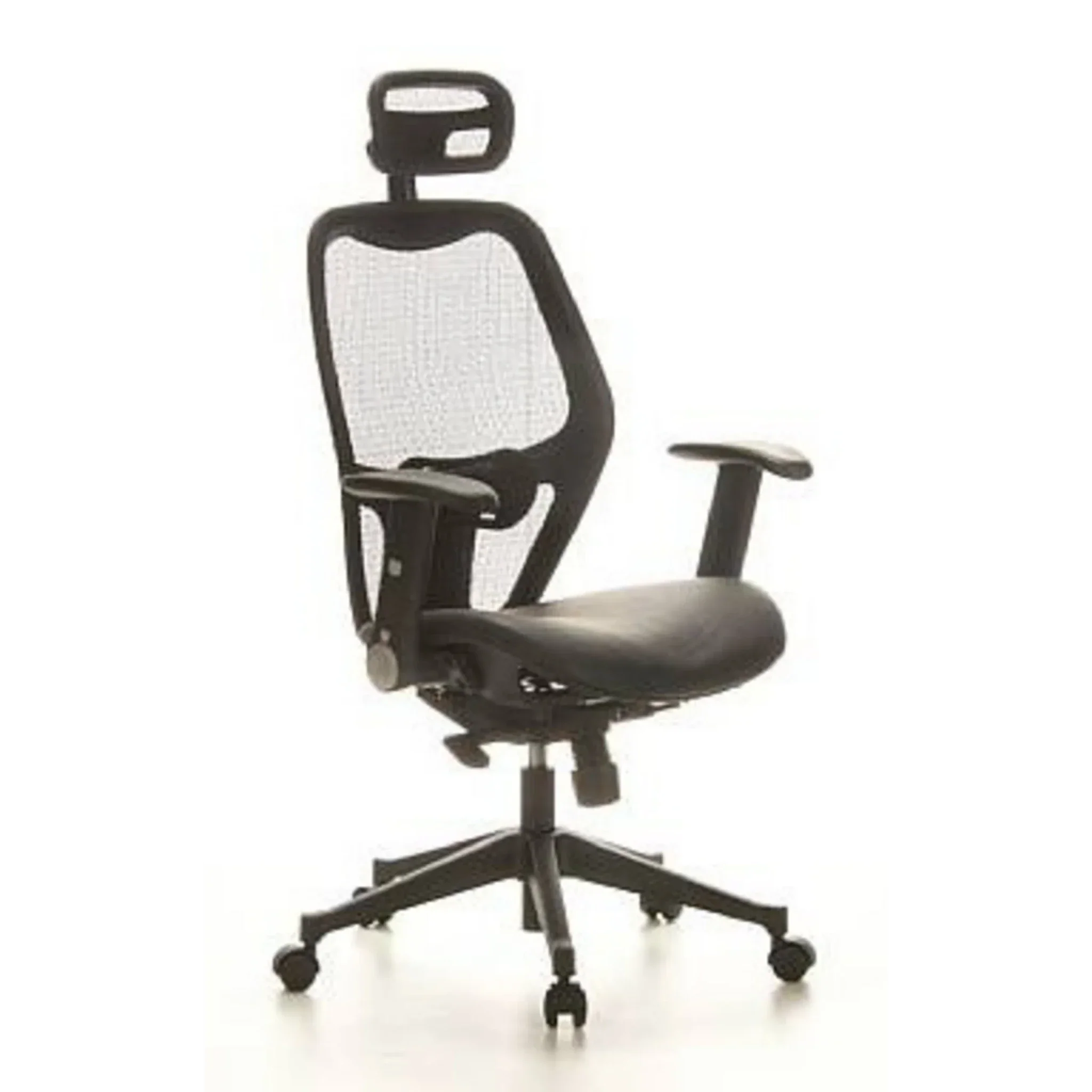AIR-PORT | Backrest mesh | Seat leather - Professional Office Chair