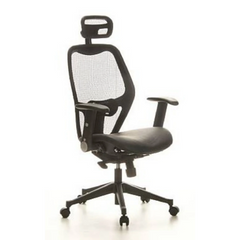 AIR-PORT | Backrest mesh | Seat leather - Professional Office Chair