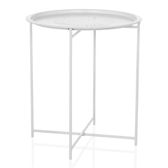 ALLRUND | Metal with perforated pattern - Side table