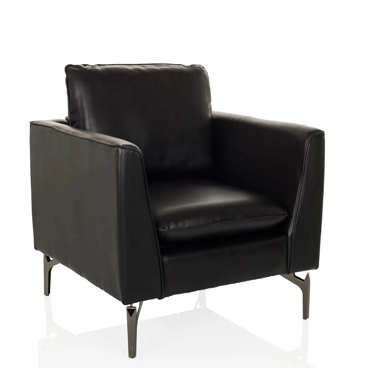 BAVERO | 1-seater | imitation leather - Lounge Chair