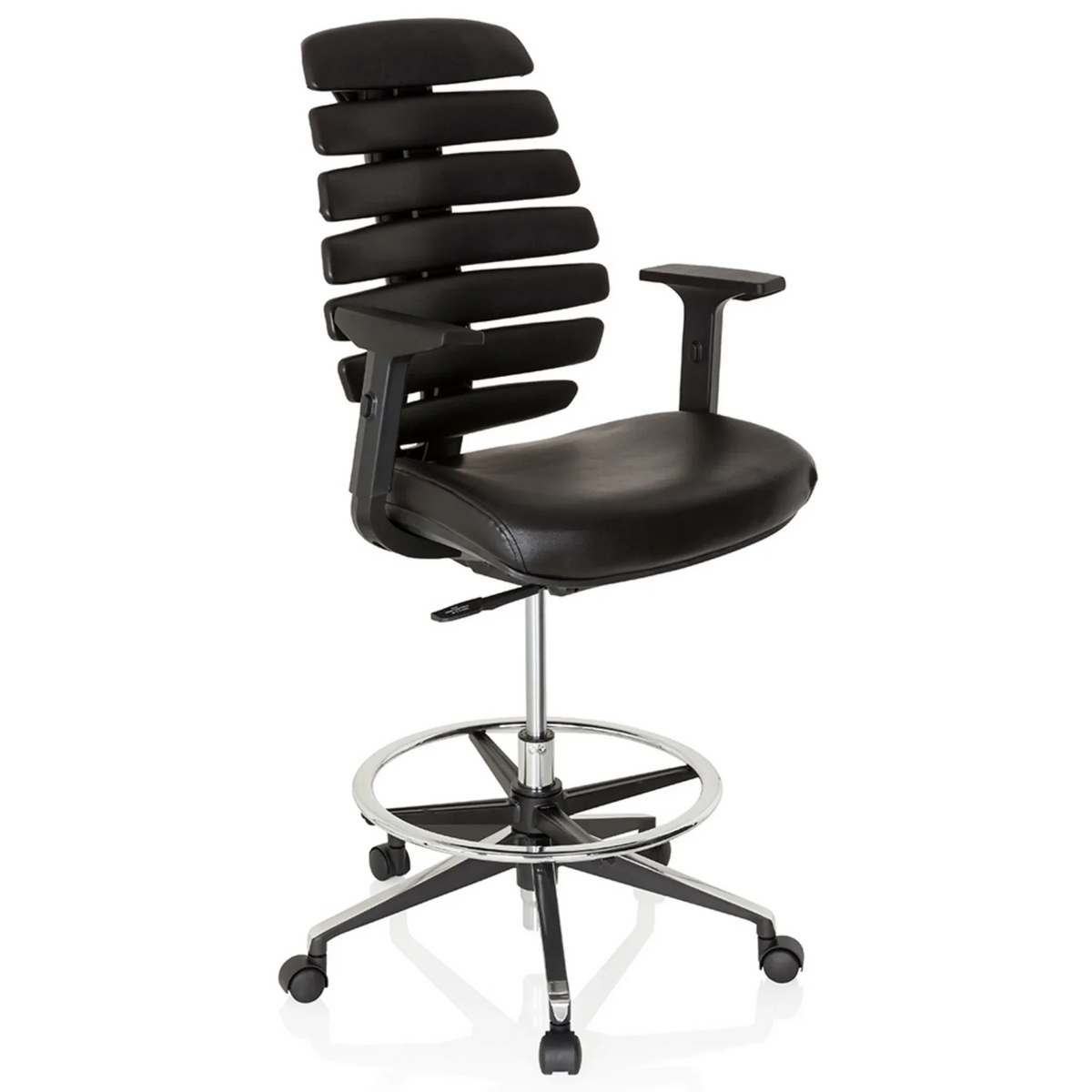 ERGO LINE II WORK Faux Leather - Counter chair