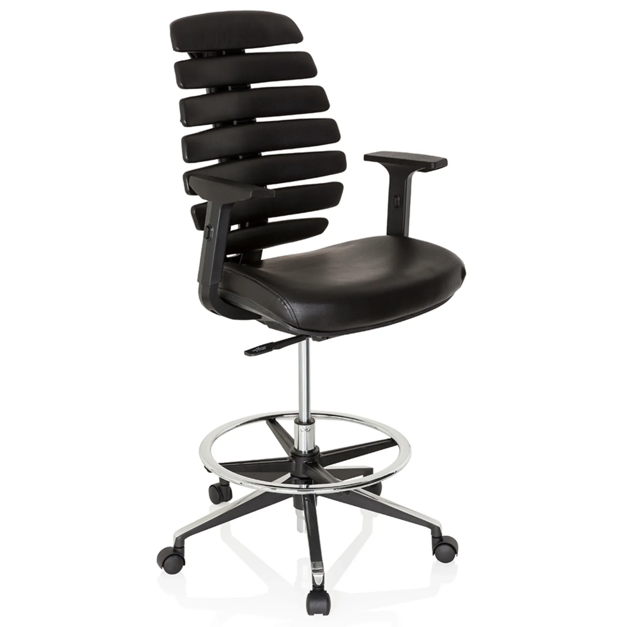 ERGO LINE II WORK | Leather - Counter chair