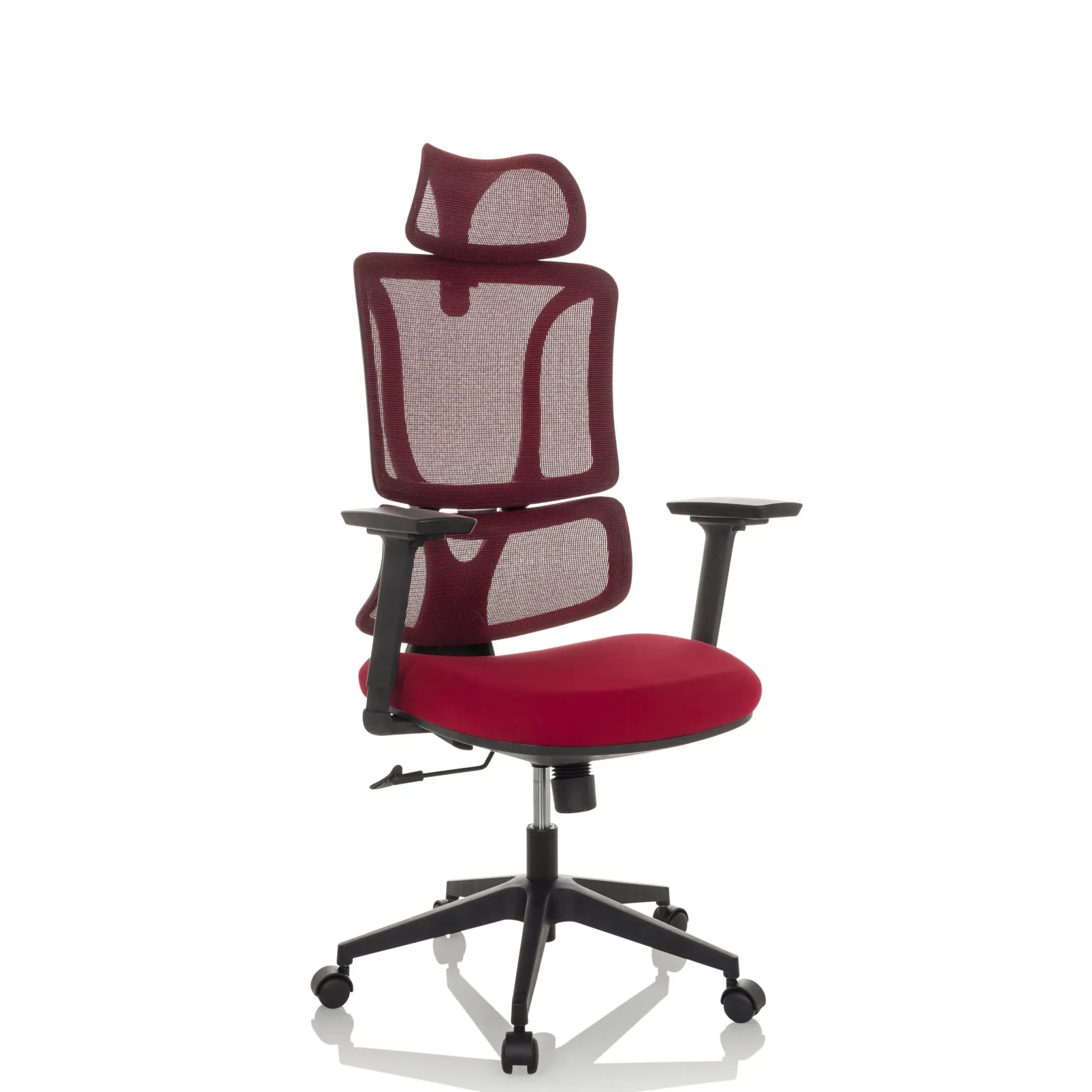 ERGOMY | Fabric / Mesh | Frame: White - Home Office Chair