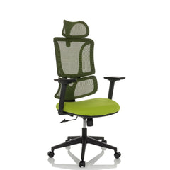 ERGOMY | Fabric / Mesh | Frame: White - Home Office Chair