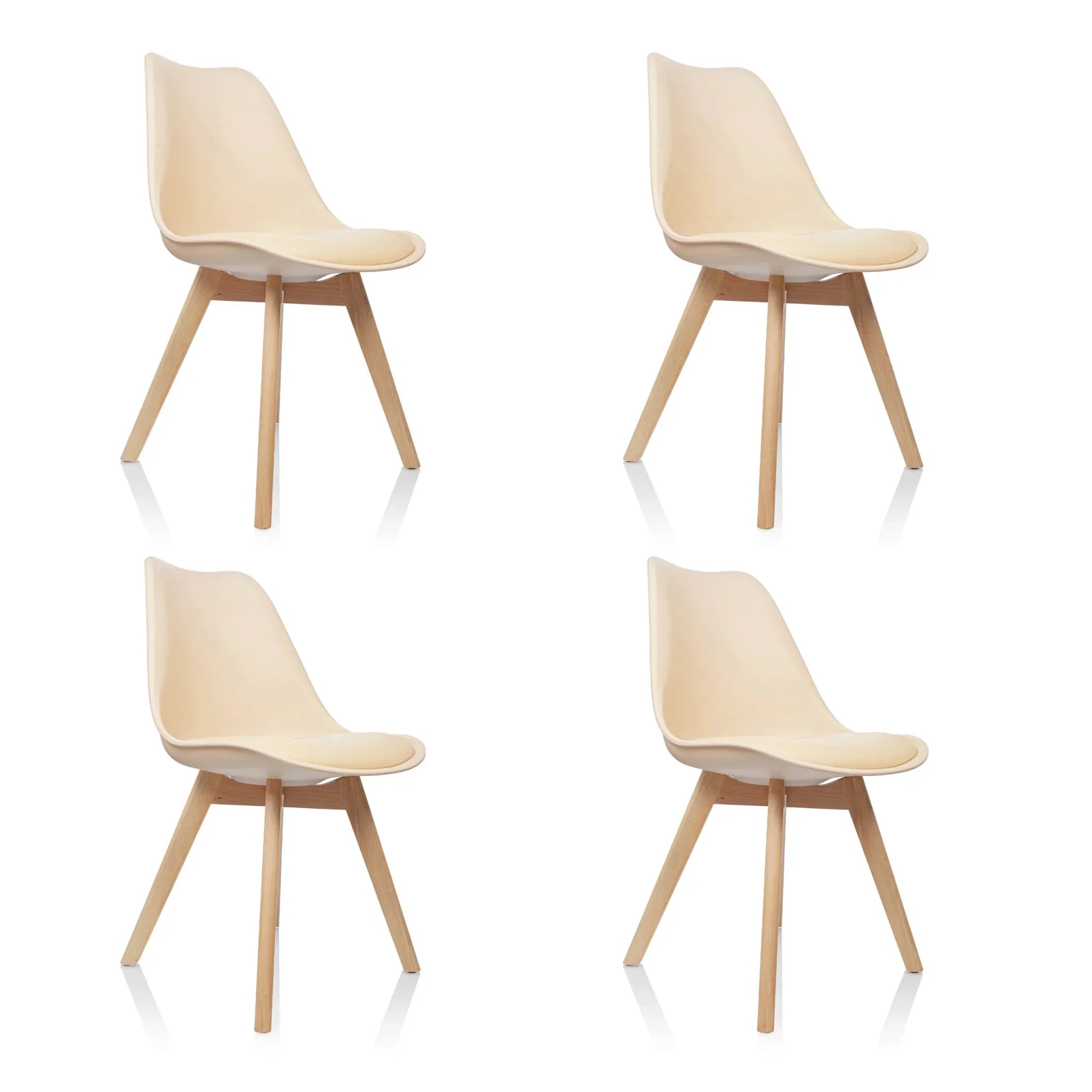 SCANDI 4 | 4 Pack - Shell chair