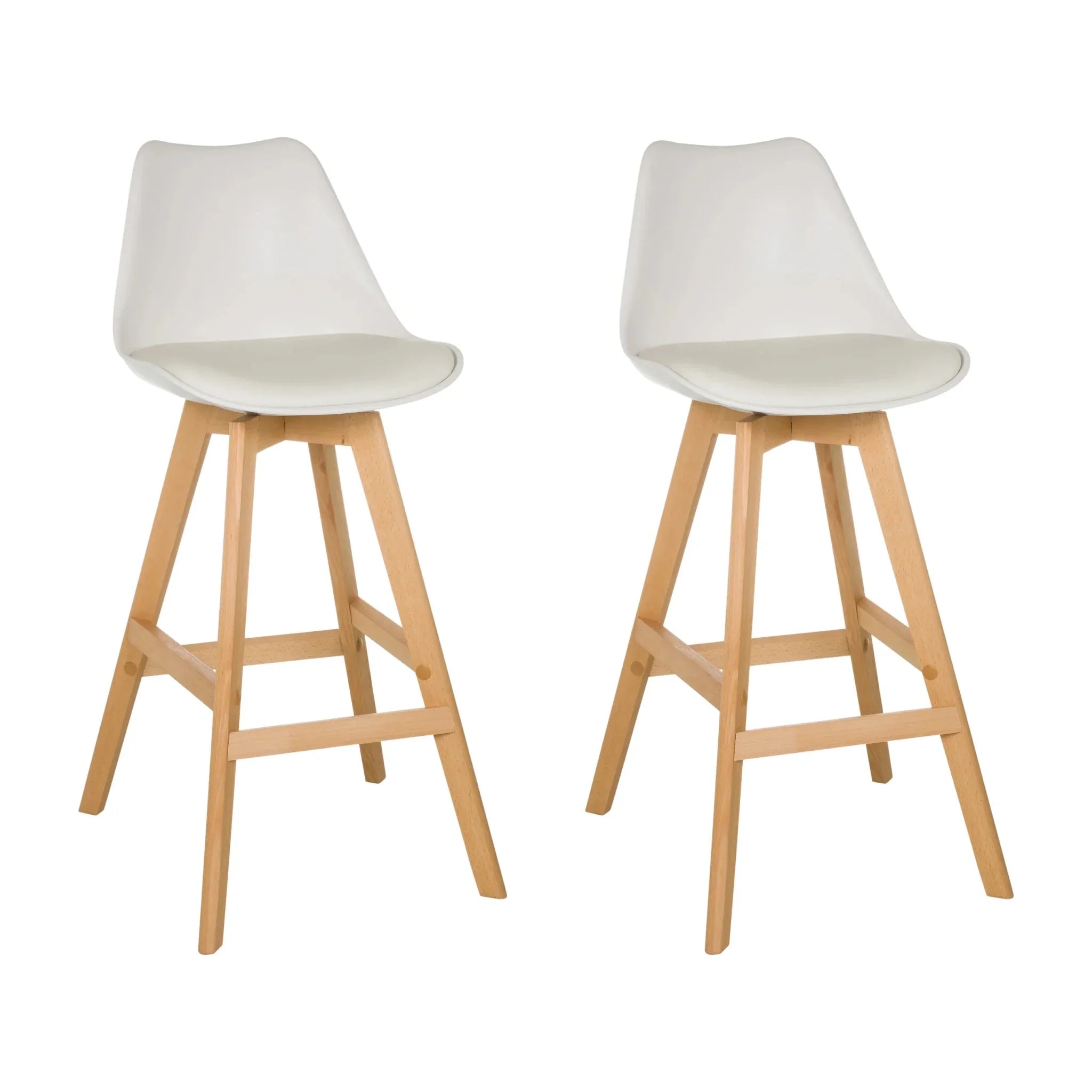 SCANDI HIGH | Set of 2 / 2 chairs - Bar stool