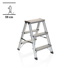 SOLID | Foldable ladder - 3 steps - Folding Ladder