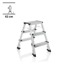 SOLID IV | Foldable ladder - 3 steps - Folding Ladder