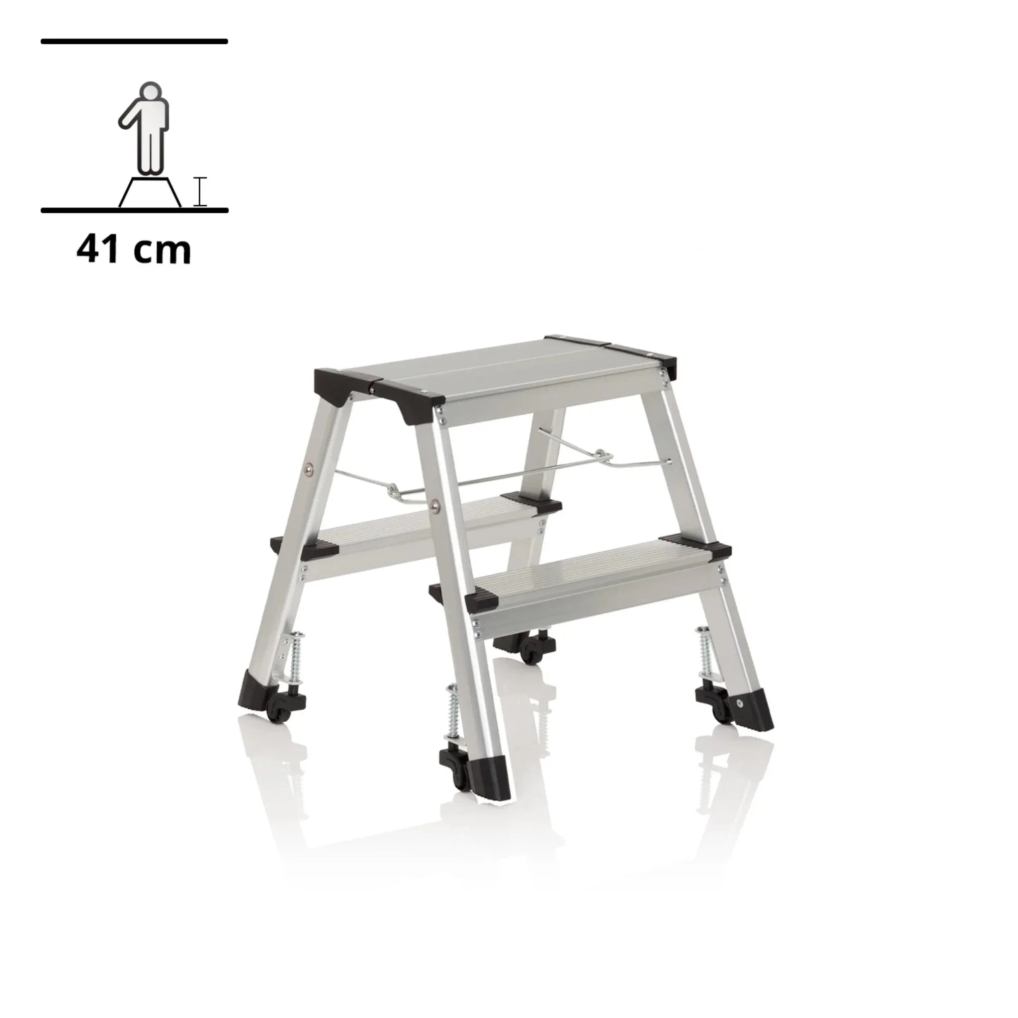SOLID VI | Folding ladder - 2 Steps - Folding Ladder