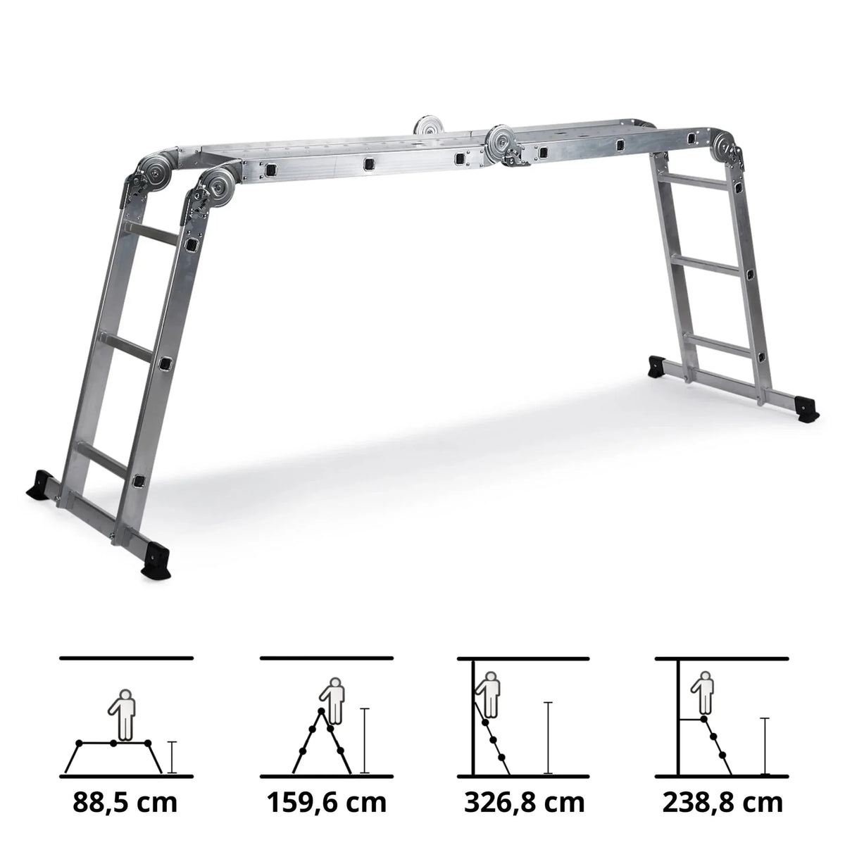 SOLID W3 | 12 Steps - Folding Ladder