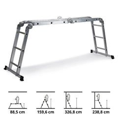 SOLID W3 | 12 Steps - Folding Ladder