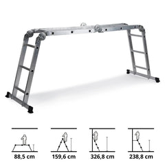 SOLID W3 | 12 Steps - Folding Ladder