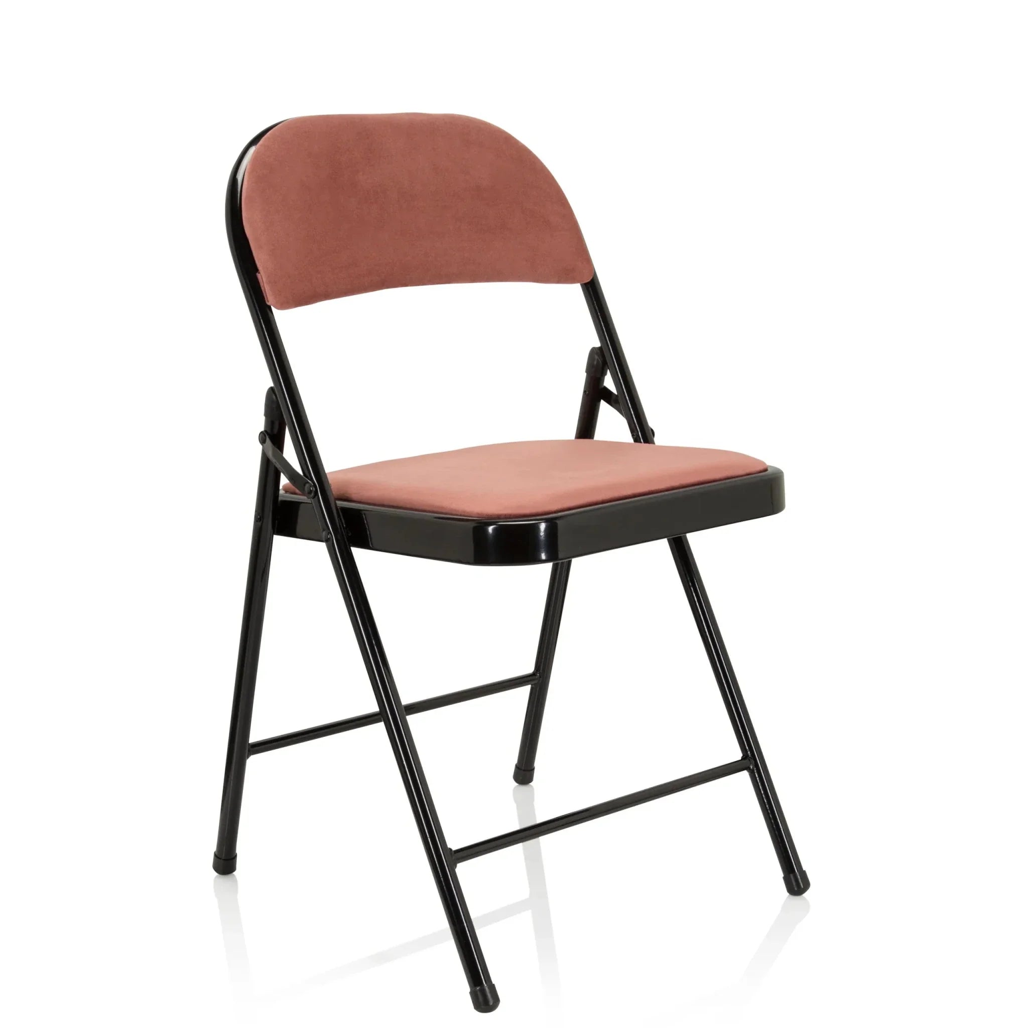 TUDELA I | Velvet fabric - Folding chair