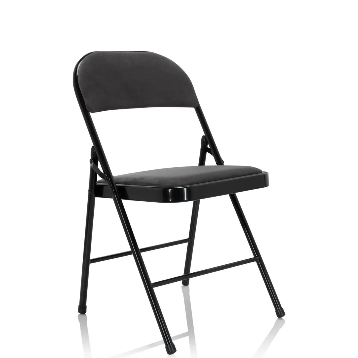 TUDELA I | Velvet fabric - Folding chair